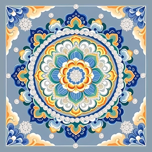 Full Round Diamond Painting Kit With Pearl Beads DIY 30*30CM Craft with Complete Tools&amp;Materials Framed <strong>Wall</strong> <strong>Art</strong> Pearl Painting - Product Image 6