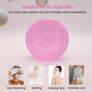 Doğal bitkisel vajinal beyazlatma temizleme el yapımı sabun probiyotikler, pH dengeleme kaşıntı kabartma Yoni sabun - Product Image 2