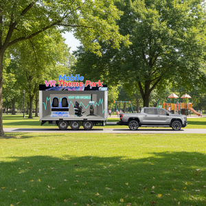 Parc à thème VR mobile, solutions VR, équipement de simulateur de course de camions OEM ODM, cinéma 9D à mouvement - Product Image 1