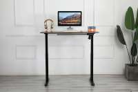 Bureau Debout Ergonomique à Moteur Unique, Table Basse de Luxe Unique Style Milieu de Siècle, Moderne Nordique, Luxe, Assemblage Facile, Acier pour la Maison