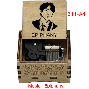 Caja Musical <span class=keywords><strong>de</strong></span> Madera Vintage con Mecanismo <span class=keywords><strong>de</strong></span> Cuerda, Diseño <span class=keywords><strong>de</strong></span> Anime, Regalo Musical para Amigos, Familia, Festivales, Fiestas, Decoración para el Hogar y la Oficina - Product Image 2