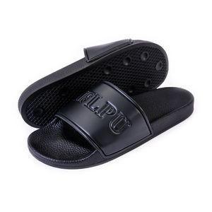 Sandales en <span class=keywords><strong>cuir</strong></span> de créateur pour hommes, Chaussures pour hommes fabriquées en Chine, Claquettes personnalisables avec logo pour la plage et la douche - Product Image 3
