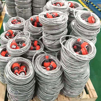Australia SAA estándar resistente 3*2, 5 mm2 cable de extensión de alimentación trenzado con 10A 15A 250V 220V enchufe y enchufe industrial