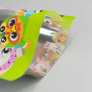 Kartenkopf hängender Lochbeutel Kleidung Verpackungsbeutel mit individuell bedrucktem Logo durchsichtige Opp-Lebensmittelverpackung aus Kunststoff PE-Reifbeutel