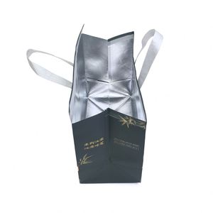 Hot Sell Non-Woven Takeaway Insulation <b>Bag</b> <b>Food</b> Thermal <b>Bag</b> Self-Adhesive Portable Takeaway Milk Tea Insulation <b>Bag</b> - Product Image 2