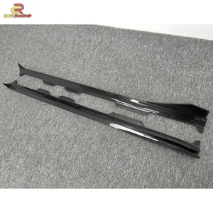 Jupes latérales en fibre de carbone style PT pour Mercedes Benz AMG GT GTC GTS 2014-2018 – Pièces de carrosserie en carbone - Product Image 5