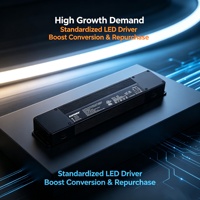 Controlador LED Estándar de Alta Demanda y Crecimiento, Solución Electrónica Integral para Iluminación con Conversión de Potencia y Recompra