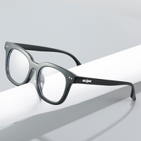 Gafas con bloqueo de luz para hombre y mujer, anteojos con montura óptica, forma cuadrada, Flexible, bonita, de seguridad, clásico, azul, 2021