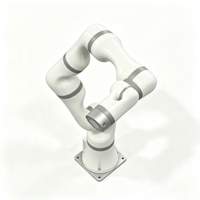 ZY-A2CA-610 Cobot robuste à 6 axes, charge utile de 10 kg, boîte de vitesses en alliage d'aluminium, enseignement par glissement, IP54, bras robotique collaboratif pour