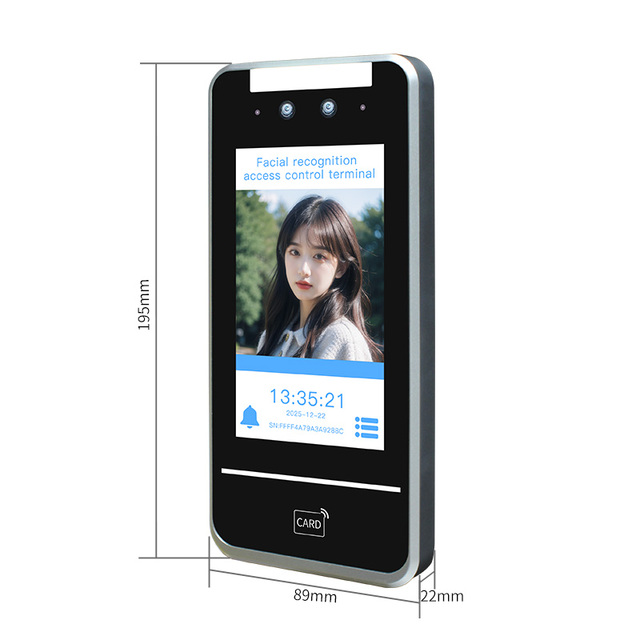 Factory Night Vision Face Recognition Time Attendance Management System School for Facial Access Control System Face Recognition