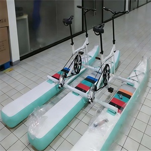 Vélo aquatique à montage rapide, installation facile, vélo gonflable pour un plaisir aquatique immédiat, amusement et spontanéité - Product Image 4