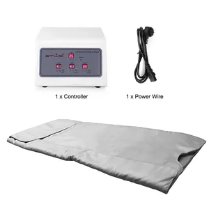 BTWS Home Therapy Sweat Device 3 Zone Sauna Blanket Detox Therapy Anti-Ageing For Weight Body Slimming Blanket