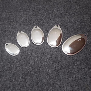 Nuevo 1-5 #   Accesorio de Cuchara Giratoria Lisa para Pesca, Alta Versatilidad para Agua Dulce y Salada, Personalización de Aparejos de Pesca Ami Pesca - Product Image 2