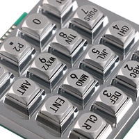 4x4 matrice clavier/distributeur automatique personnalisé/clavier numérique clavier en métal