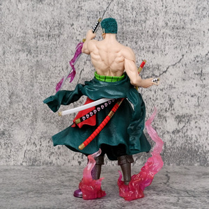 Épée de <span class=keywords><strong>Zoro</strong></span> en forme d'étoile de 23 cm, 1 pièce, jouet de collection cool de dessin animé japonais, figurine en PVC d'anime - Product Image 6