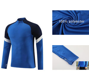 Tuta da allenamento <span class=keywords><strong>per</strong></span> bambini 2024 personalizzata da calcio manica lunga con mezza Zip superiore divisa da scuola <span class=keywords><strong>per</strong></span> ragazze <span class=keywords><strong>divise</strong></span> da calcio <span class=keywords><strong>per</strong></span> ragazzi - Product Image 2