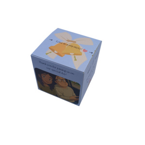 Nhà Sản Xuất Thiết Kế Tùy Chỉnh In Logo Món Quà Nhỏ Mù Hộp Đồ Chơi Bí Ẩn Bao Bì Hộp Dính Tear Dải Hộp Quà Tặng - Product Image 3