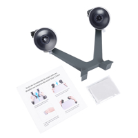 Support Starlink Mini 2026 le plus récent, kit de montage sur toit ouvrant en métal à double ventouse puissante, installation facile pour voiture, camping-car, camion