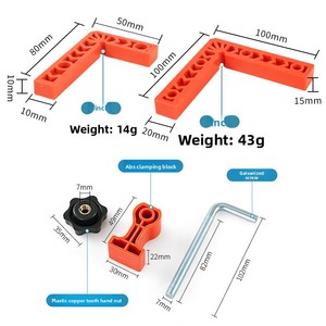 Morsetti ad Angolo Retto Fai-da-Te 3/4/6/8 Pollici, Morsetto per Angoli a <span class=keywords><strong>90</strong></span> <span class=keywords><strong>Gradi</strong></span>, Utensile da Falegnameria - Product Image 2