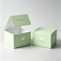 Boîte d'emballage personnalisée de qualité supérieure, boîte noire personnalisée, boîte de luxe pour bougies, emballage rigide en carton, boîte cadeau magnétique