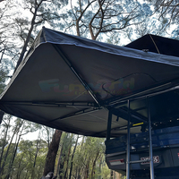 Toldo de 270 grados para coche Foxwing independiente Toldo Para Automovil al aire libre 270 toldo con accesorios de toldo de aluminio para acampar