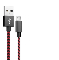 Câble de charge rapide micro USB rétractable 3m 100% authentique et original, compatible avec les appareils photo, les montres intelligentes, les imprimantes, les ordinateurs