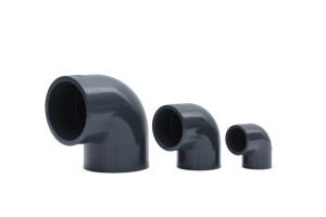 Pn16 סוג תעשיית פלסטיק <span class=keywords><strong>pvc</strong></span> upvc upvc אביזרי צינור 90 מעלות המרפק - Product Image 5