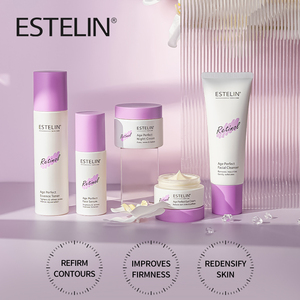 ESTELIN Nueva gran oferta de lujo Retinol Age Kit de cuidado de la piel, temporada 6PCs <span class=keywords><strong>Perfect</strong></span> Renew Youth Whitening <span class=keywords><strong>Skin</strong></span> Care Set - Product Image 4
