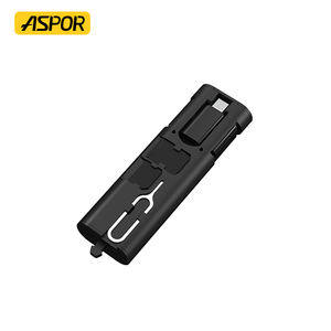 ASPOR A562 Mini Caja Organizadora Electrónica Multifuncional con Cable PD de 60W y Convertidores para Carga/Transferencia de Datos - Product Image 4