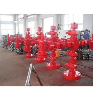 Wellhead oil extraction machine christmas tree and x-mas tree for oil and gas