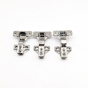 Bisagra de Acero Inoxidable de Brazo Corto para Puerta de Armario con Amortiguador, Diseño Minimalista, Fácil Instalación, Uso en Armarios - Product Image 4