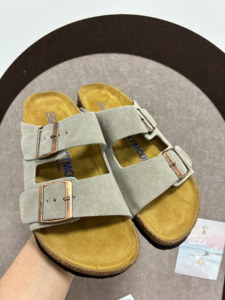 <span class=keywords><strong>Sandali</strong></span> Pop Europei e Americani con Cinturini Multipli per Donna e Uomo, Comodi per Esterni, in Pelle con Suola in Sughero, Scarpe Mule Personalizzate - Product Image 1