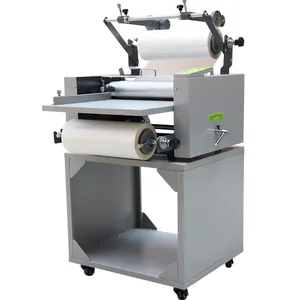 A3 Automatic Hot Roll Film Laminator with metal roller paper cold & hot roll laminating machine
