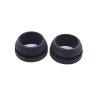 Sirkulasi karet O.D. 1 1/4 inci I.D. 1 "penutup katup baja krom grommet SBC YoY SBF BBF 350