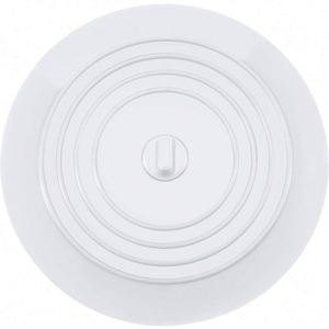 Bouchon de baignoire en silicone grand format, filtre anti-cheveux, couvercle à ventouse plat pour cuisine et salle de bain - Product Image 2