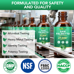 Itawel Suplementos Líquidos Orales de Saw Palmetto 100% <span class=keywords><strong>Natural</strong></span>, Gotas de Extracto de Saw Palmetto Orgánico para Hombres, Apoyo para el Tracto Urinario y el Cabello - Product Image 6