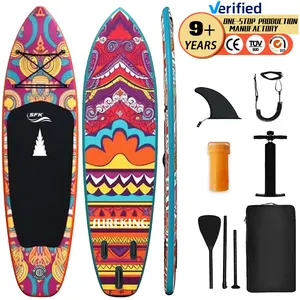 New Product 12 6 Sales Custom Logo Double Tabla Deska Sup Drop Stitch Stand Up Paddle Board Inflatable Sup Board Pedal With Seat