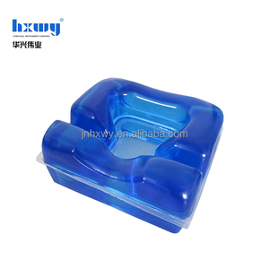 Bantalan Gel Biru untuk Posisi Bedah Medis, Penyangga Kepala untuk Penderita Berbaring, Pelindung Wajah Pasien 25x23x13cm, Penggunaan Rumah Sakit - Product Image 5
