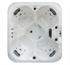 2023 Châu Âu chất lượng Acrylic 4 người jacuzy chức năng balboa Spa ngoài trời bồn tắm nước nóng - Product Image 4