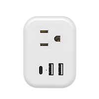 Prise électrique murale en cube à charge rapide, vente en gros directe usine, norme américaine, pour la maison