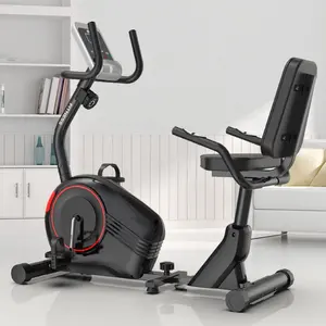 Professional Spinning Bike Stationary Cycling Bike with Digital Monitor Belt Elliptical Cross Trainer