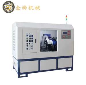 진주 효율적인 2연삭 헤드 알루미늄 캡 회전 테이블 연마기 8.32kW 간편한 조작 - Product Image 2