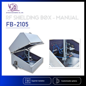Boîtier de blindage EMI RFI en acier galvanisé, approvisionnement direct d'usine, FB-2105, boîtier de test RF manuel - Product Image 2