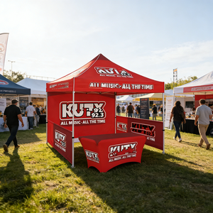 Carpa Publicitaria Personalizada con Impresión Digital a Todo Color, Impresión Completa para Campañas de Marketing de Eventos al Aire Libre - Product Image 2