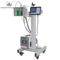 Système de marquage laser UV automatique IPS-LUV5W T avec impression de codes QR et de codes-barres pour applications industrielles
