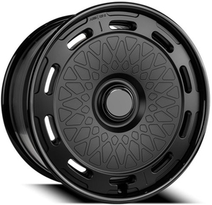 Gran oferta, rueda de aleación forjada cóncava de plato profundo negra satinada personalizada de 2 piezas 19 20 21 22 24 pulgadas para Rolls Royce - Product Image 1