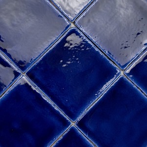 Carrelage mural et de sol en céramique émaillée bleue Vitri Cobalt 10x10 - Product Image 4