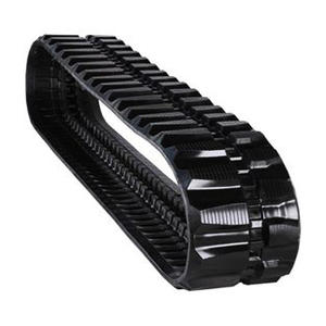 300x55x82 उच्च गुणवत्ता प्रकृति रबर + स्टील ट्रैक काले कॉम्पैक्ट ट्रैक लोडर के लिए ब्लैक - Product Image 1