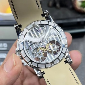 Montre mécanique sportive à remontage automatique, style tendance de luxe, saphir résistant aux rayures, fond transparent de 45 mm - Product Image 2
