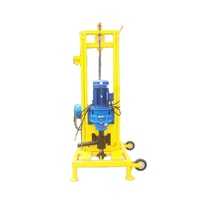 Foreuse rotative hydraulique portable pour puits d'eau de 100 m de profondeur, machine de forage électrique pour puits d'eau